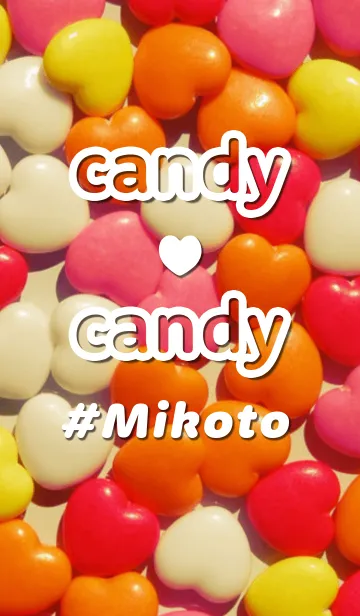 [LINE着せ替え] 【みこと】✖︎ キャンディ♡キャンディの画像1