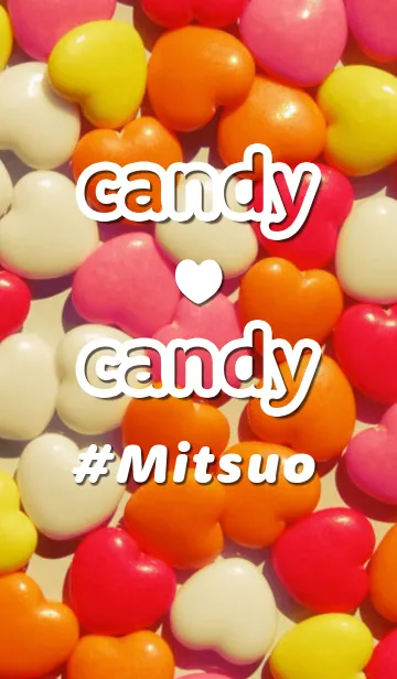 [LINE着せ替え] 【みつお】✖︎ キャンディ♡キャンディの画像1