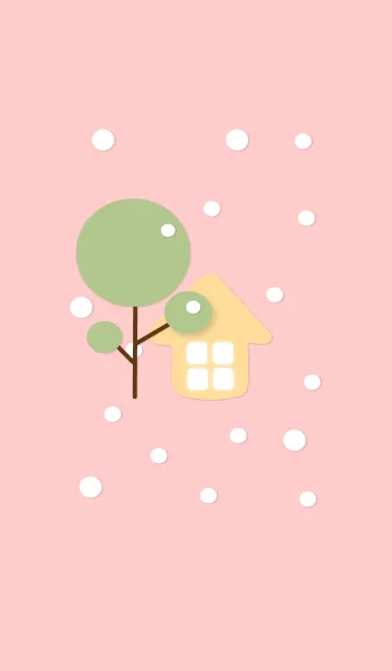 [LINE着せ替え] Sweet little home 73の画像1