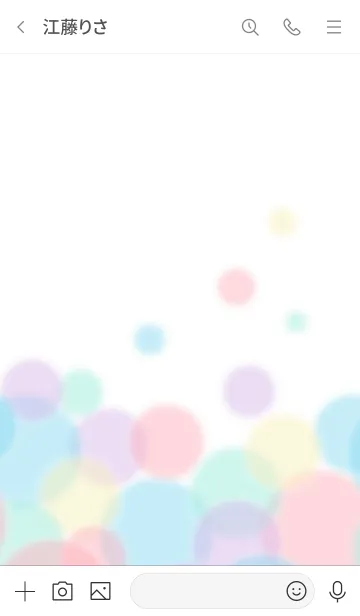 [LINE着せ替え] Fluffy Pastel -MEKYM- 23の画像3