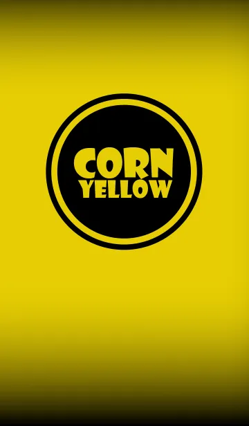 [LINE着せ替え] Simple corn yellow and Black (jp)の画像1