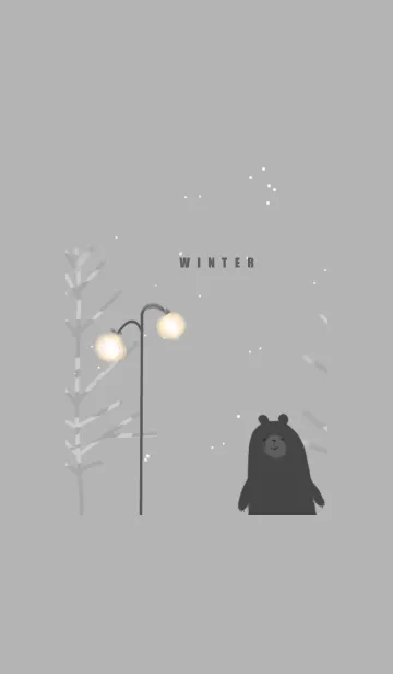 [LINE着せ替え] winterベアの画像1