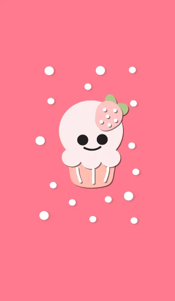 [LINE着せ替え] lovely smily cake 30 :)の画像1