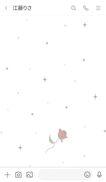 [LINE着せ替え] Simple Days〜line art〜の画像3