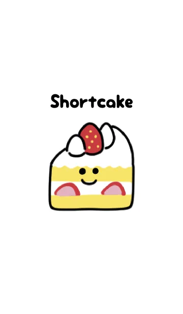[LINE着せ替え] あまいショートケーキの画像1