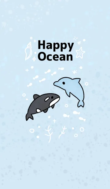 [LINE着せ替え] ＊Happy Ocean＊の画像1