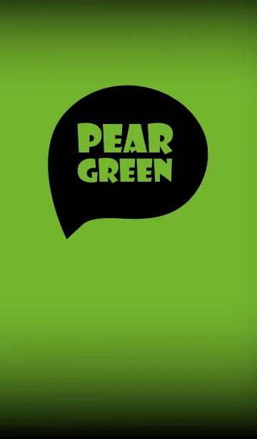 [LINE着せ替え] Pear Green And Black Vr.5 (JP)の画像1