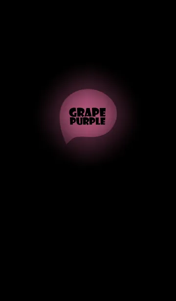 [LINE着せ替え] Grape Purple In Black Vr.5 (JP)の画像1