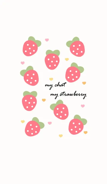 [LINE着せ替え] lovely strawberry 28 ^^の画像1