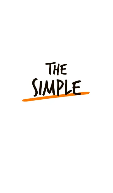 [LINE着せ替え] ザ・シンプル 0013の画像1