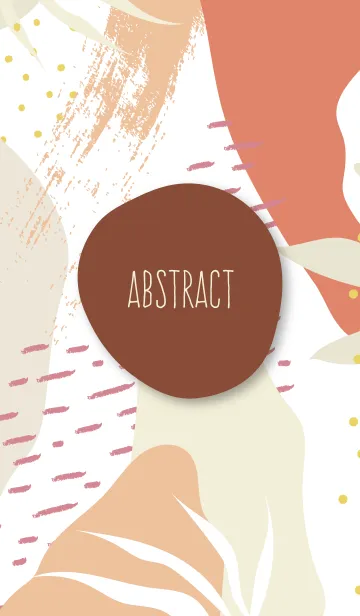 [LINE着せ替え] Abstract Hand Drawn Parchmentの画像1