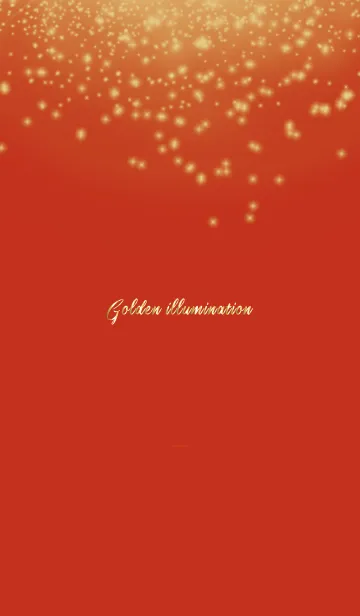 [LINE着せ替え] 赤 : イルミネーションの画像1