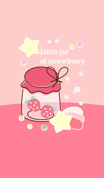 [LINE着せ替え] little jar of strawberry 18の画像1