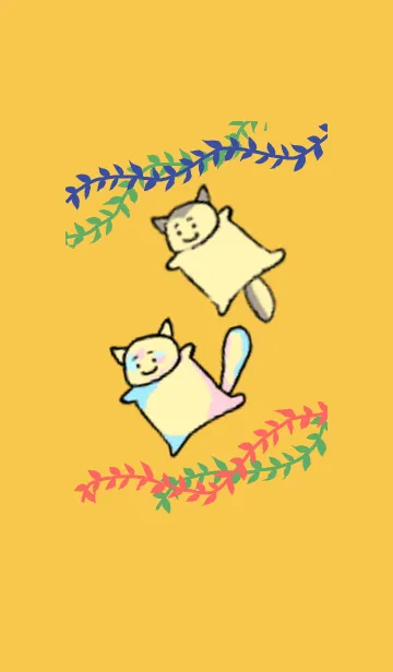 [LINE着せ替え] 愉快なモモンガたちの画像1