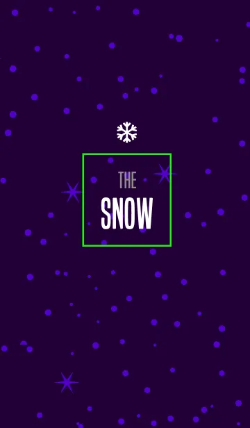 [LINE着せ替え] ザ・スノー 03の画像1