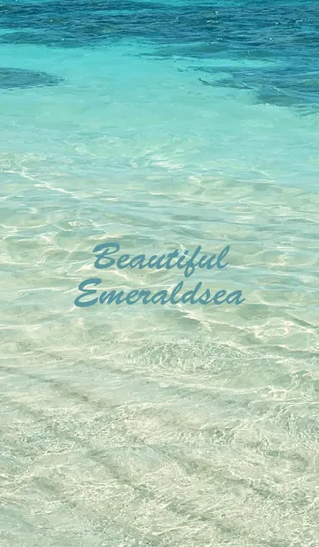[LINE着せ替え] -Beautiful Emeraldsea- MEKYM 24の画像1