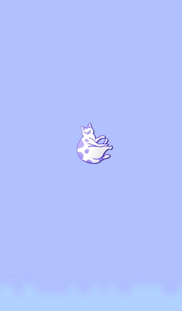 [LINE着せ替え] Simple cat 100000000000008の画像1