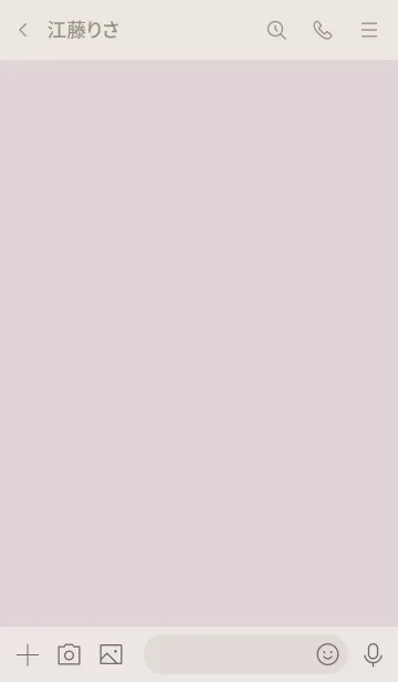 [LINE着せ替え] 普段使いハート・ベージュピンクの画像3