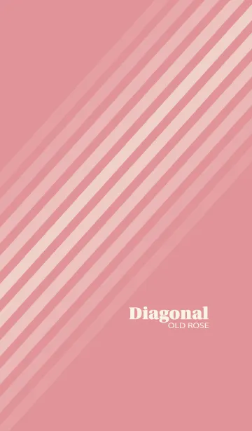 [LINE着せ替え] Diagonal Old Roseの画像1