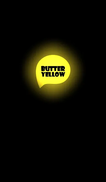[LINE着せ替え] Butter Yellow In Black Vr.5 (JP)の画像1