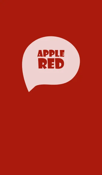 [LINE着せ替え] Apple Red Vr.5 (JP)の画像1