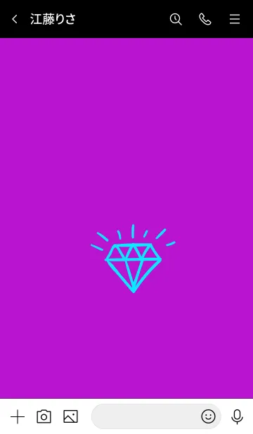 [LINE着せ替え] ザ ダイアモンド 05の画像3