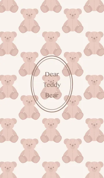 [LINE着せ替え] Dear Teddy Bearの画像1