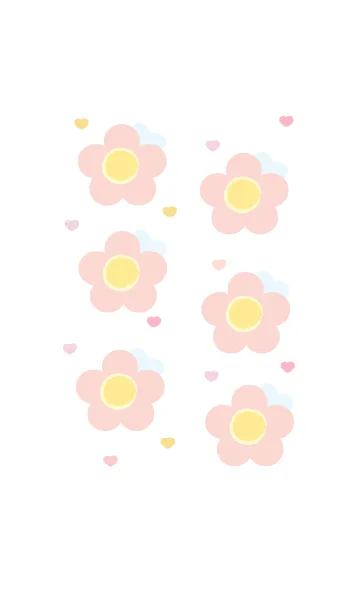 [LINE着せ替え] Lovely mini flower 111 :)の画像1