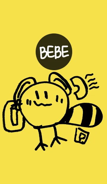 [LINE着せ替え] bebe 002の画像1