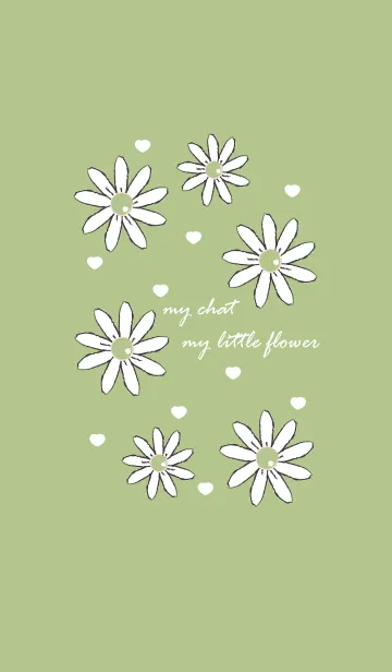 [LINE着せ替え] little flower in vintage style 66の画像1