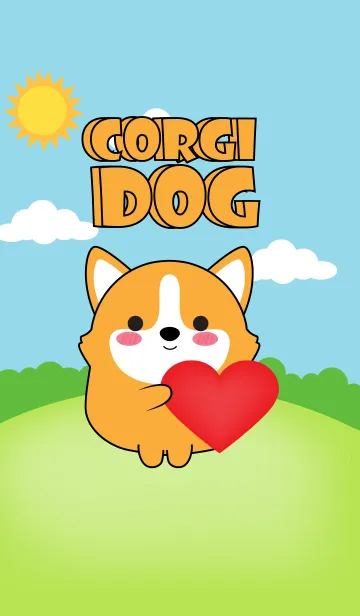 [LINE着せ替え] Fat Corgi Dog Theme (JP)の画像1