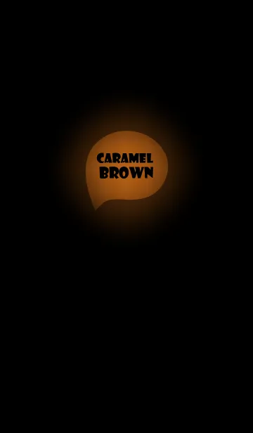 [LINE着せ替え] Caramel Brown In Black Vr.5 (JP)の画像1