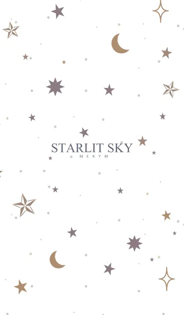 [LINE着せ替え] -STARLIT SKY- SIMPLE 22の画像1
