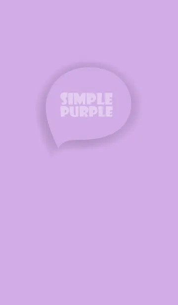 [LINE着せ替え] Love Purple Button (JP)の画像1