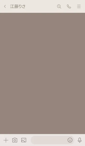 [LINE着せ替え] グレージュとピンク。シンプル。の画像3