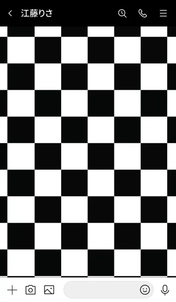 [LINE着せ替え] ザ・チェック 12の画像3