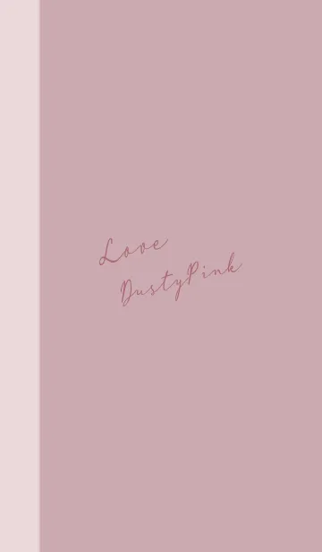 [LINE着せ替え] Love*Dusty-Pinkの画像1