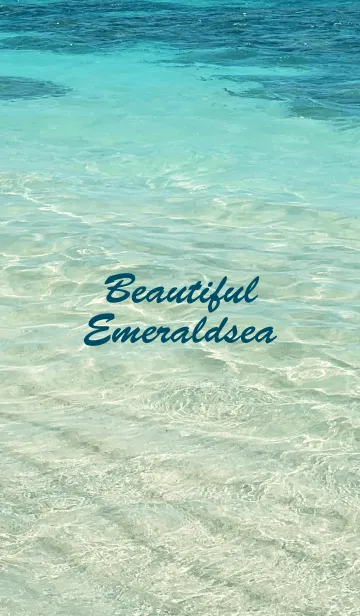 [LINE着せ替え] -Beautiful Emeraldsea- MEKYM 25の画像1