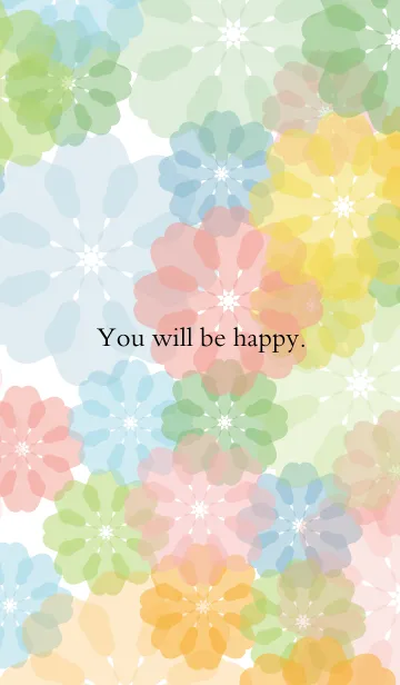 [LINE着せ替え] You will be happy.の画像1