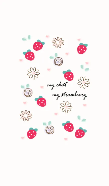 [LINE着せ替え] My chat my strawberry 20の画像1