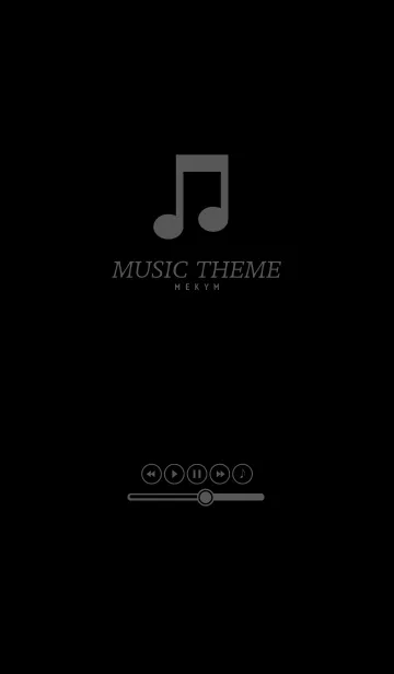 [LINE着せ替え] MUSIC THEME -MEKYM-の画像1