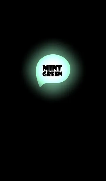 [LINE着せ替え] Mint Green In Black Vr.5 (JP)の画像1