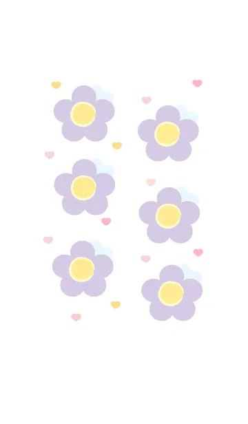 [LINE着せ替え] Lovely mini flower 112 :)の画像1