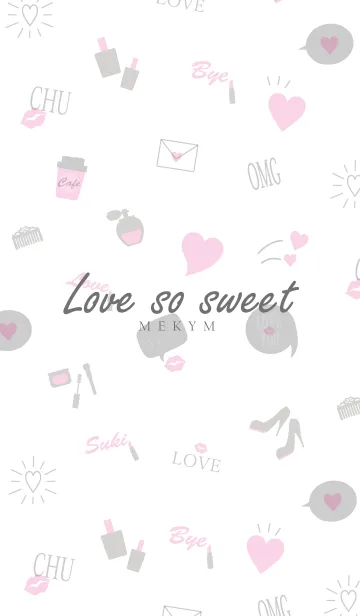 [LINE着せ替え] Love so sweet 28 -MEKYM-の画像1