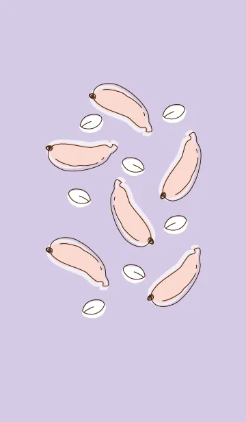 [LINE着せ替え] Bananas theme 66 :)の画像1