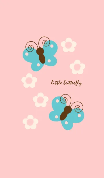 [LINE着せ替え] vintage butterfly theme 52の画像1