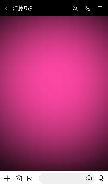 [LINE着せ替え] Pink In Black Vr.5 (JP)の画像3