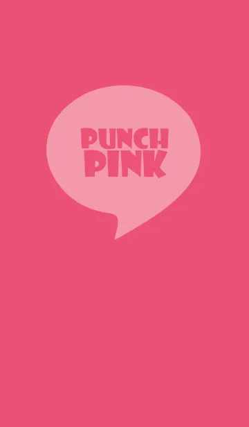 [LINE着せ替え] Punch Pink Vr.4 (JP)の画像1