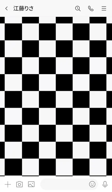 [LINE着せ替え] ザ・チェック 14の画像3