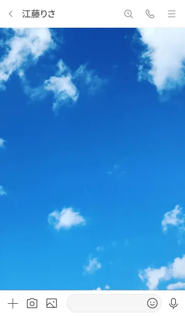 [LINE着せ替え] 青い空に羽ばたきたいの画像3